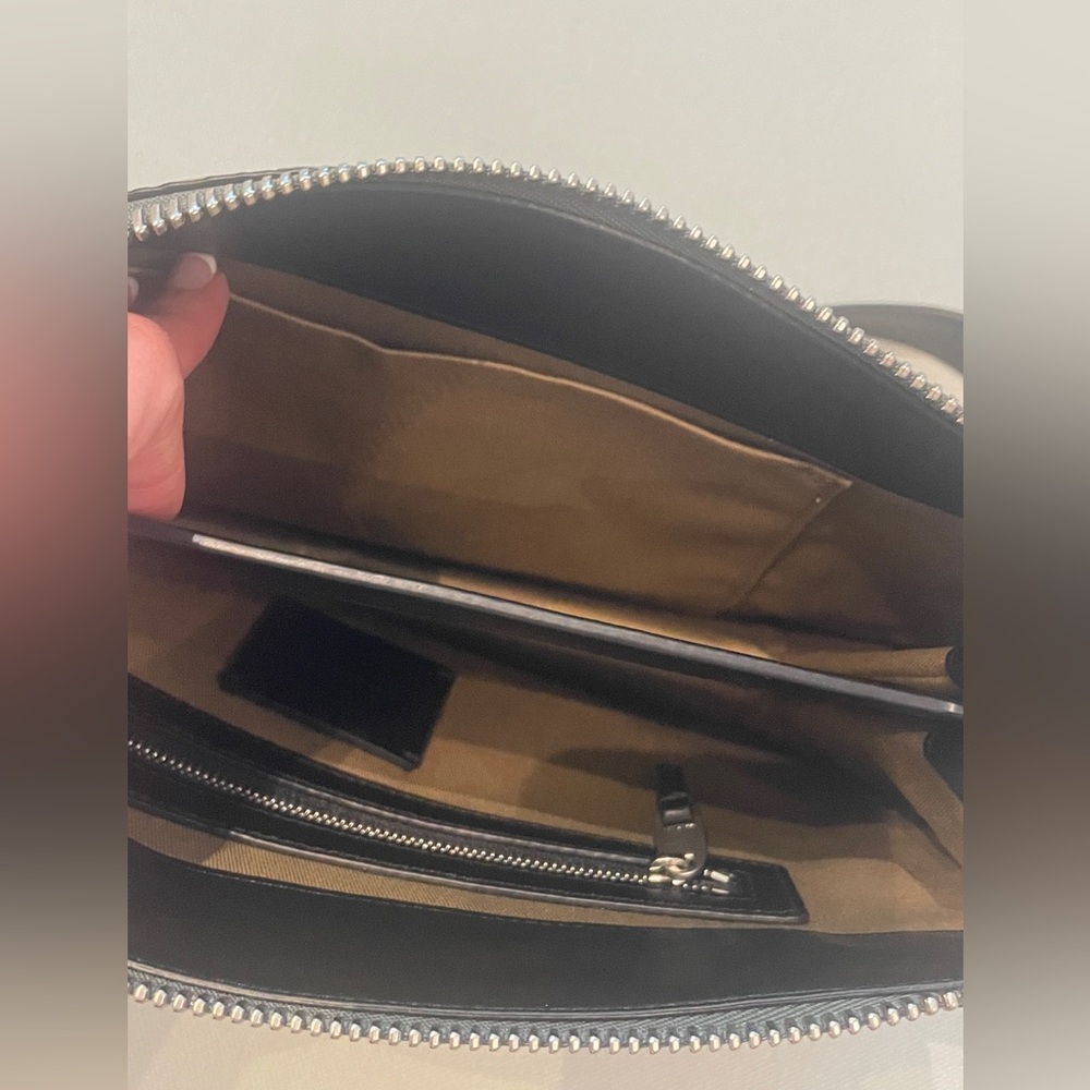 NWT Allsaints Sheringham Shoulder Bag in Sage Green - Picture 8 of 10